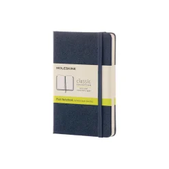 Classic Notebook blanke sider, safirblå