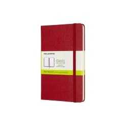 Classic Notebook blanke sider, skarlagensrød