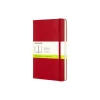 Classic Notebook blanke sider, skarlagensrød
