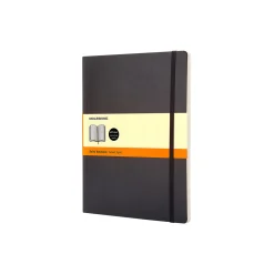 Classic Notebook linjerte sider, sort