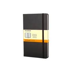 Classic Notebook linjerte sider, sort