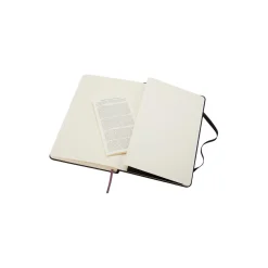 Classic Notebook linjerte sider, sort