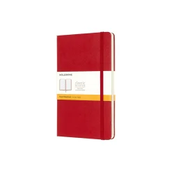 Classic Notebook linjerte sider, skarlagensrød