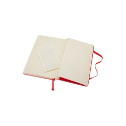 Classic Notebook linjerte sider, skarlagensrød