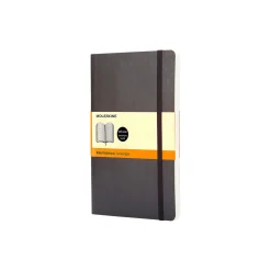 Classic Notebook linjerte sider, sort