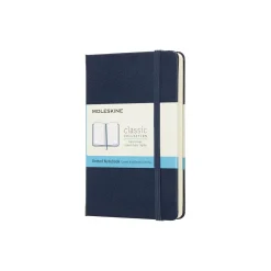 Classic Notebook prikkete sider, safirblå