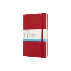Classic Notebook prikkete sider, skarlagensrød