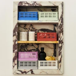 Colour Crate Mini sett med 2 stk., light grey