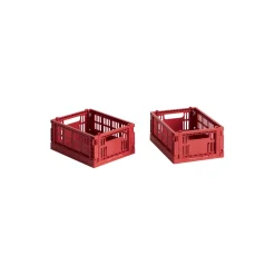 Colour Crate Mini sett med 2 stk., red