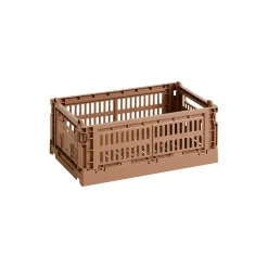 Colour Crate, terracotta