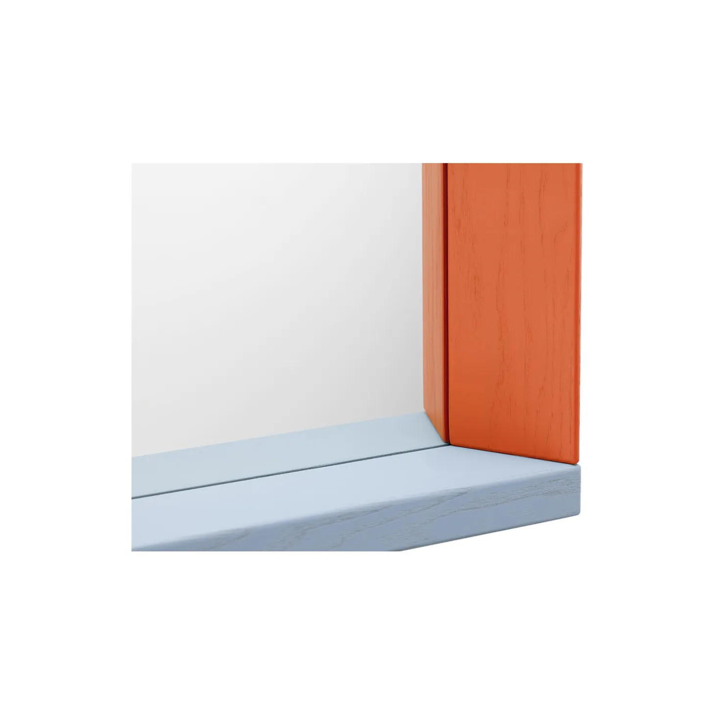 Colour Frame Mirror Medium, blue/orange