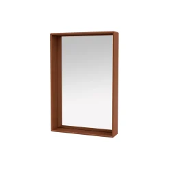 Colour Frame Mirror SHELFIE (SPB1208K), 146 hazelnut