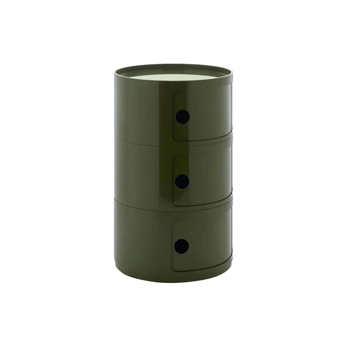 Componibile new big 3 pezzi oppbevaringsbord, verde