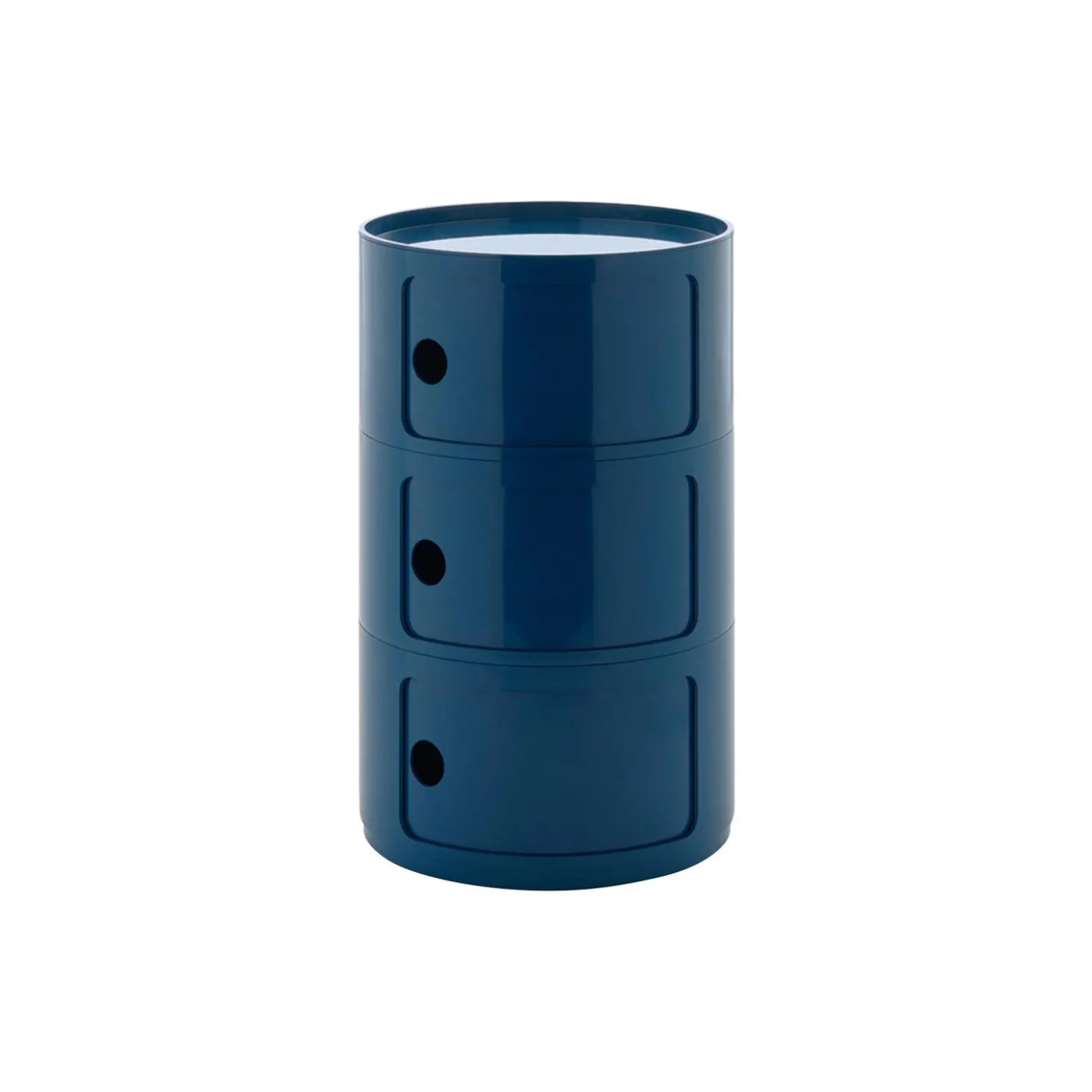 Componibile new big 3 pezzi oppbevaringsbord, blu