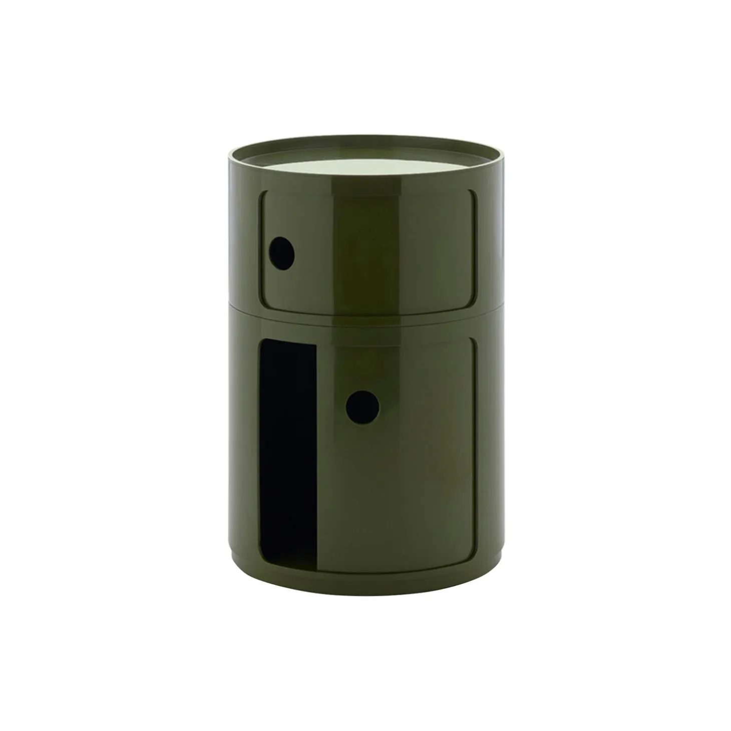 Componibile new big 2 pezzi oppbevaringsbord, verde