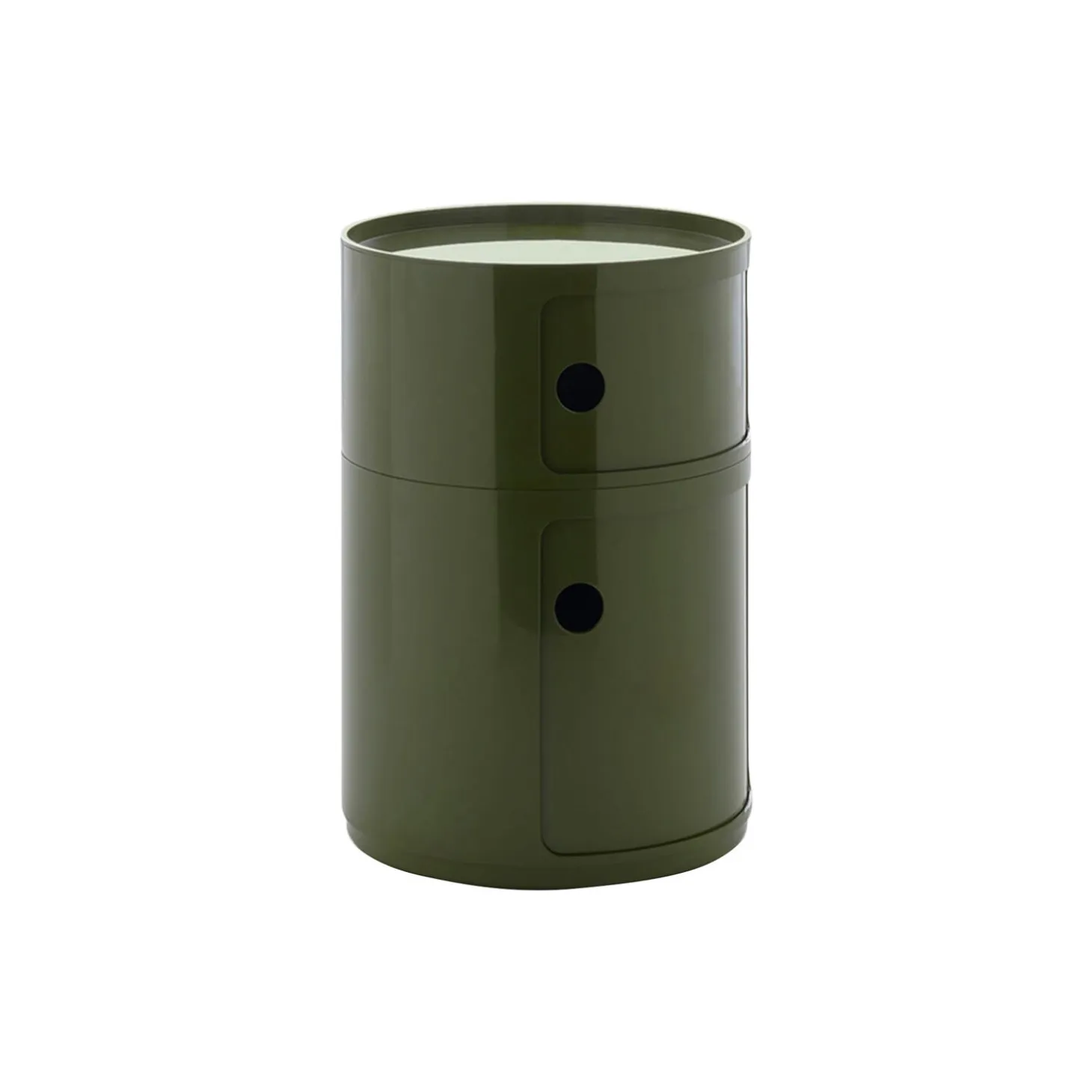 Componibile new big 2 pezzi oppbevaringsbord, verde