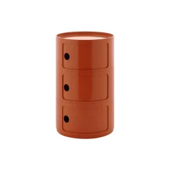 Componibile new big 3 pezzi oppbevaringsbord, arancio