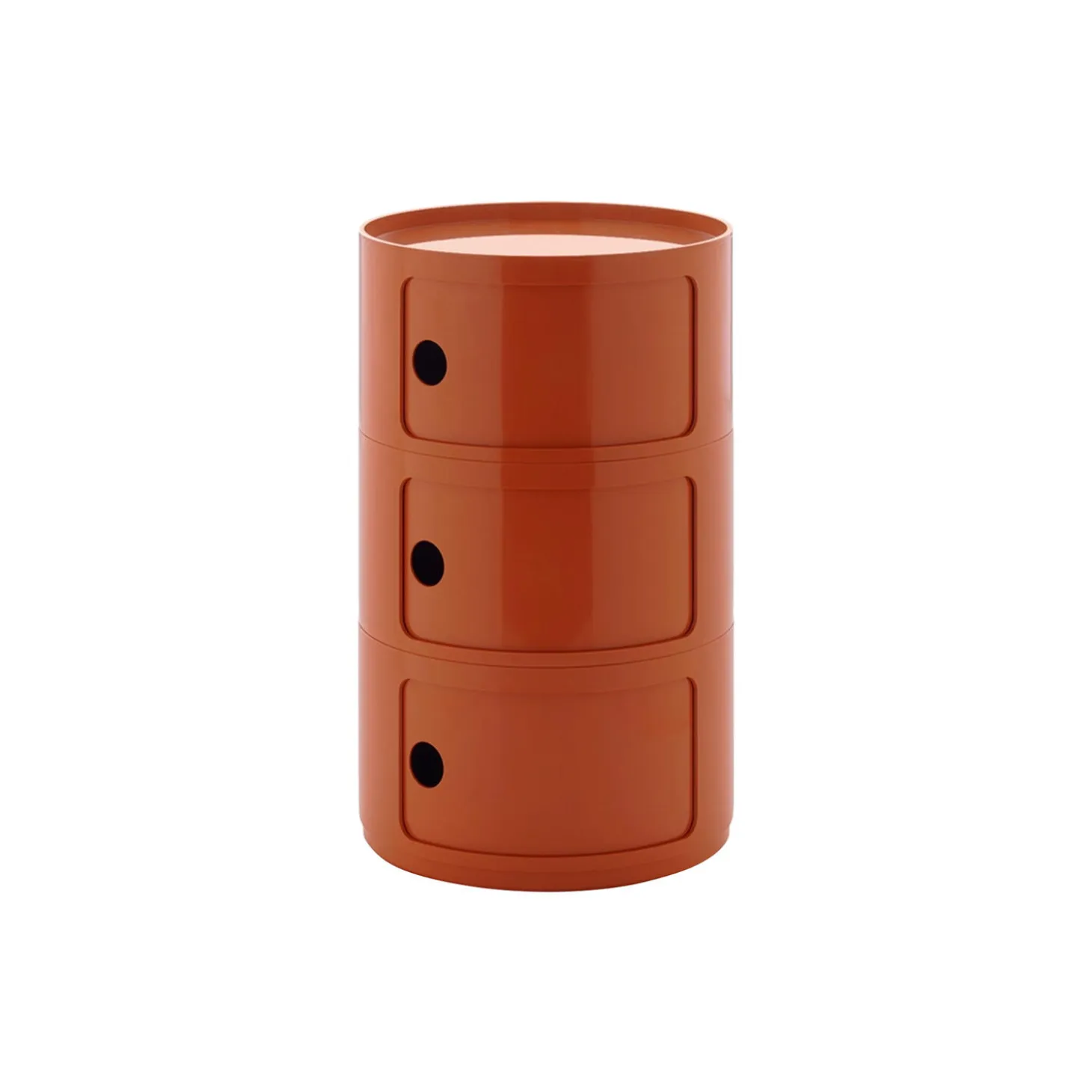 Componibile new big 3 pezzi oppbevaringsbord, arancio