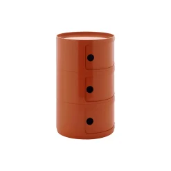 Componibile new big 3 pezzi oppbevaringsbord, arancio