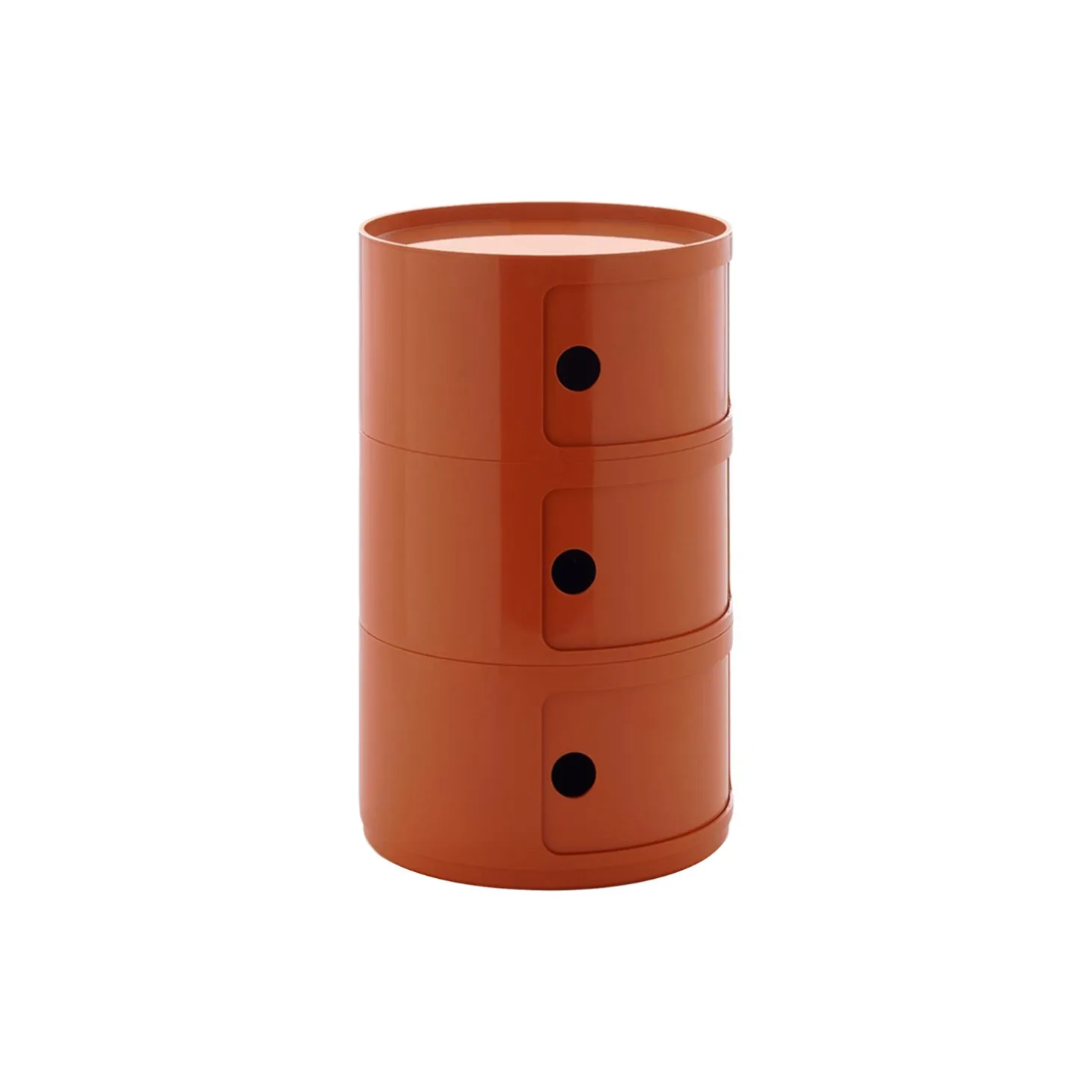 Componibile new big 3 pezzi oppbevaringsbord, arancio