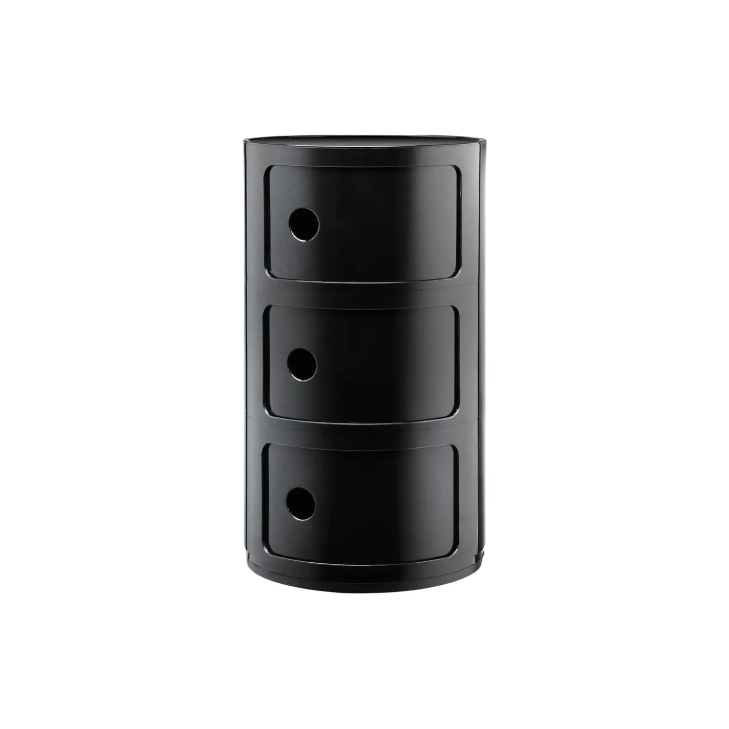 COMPONIBILI 3 ELEMENTI oppbevaringsbord, black