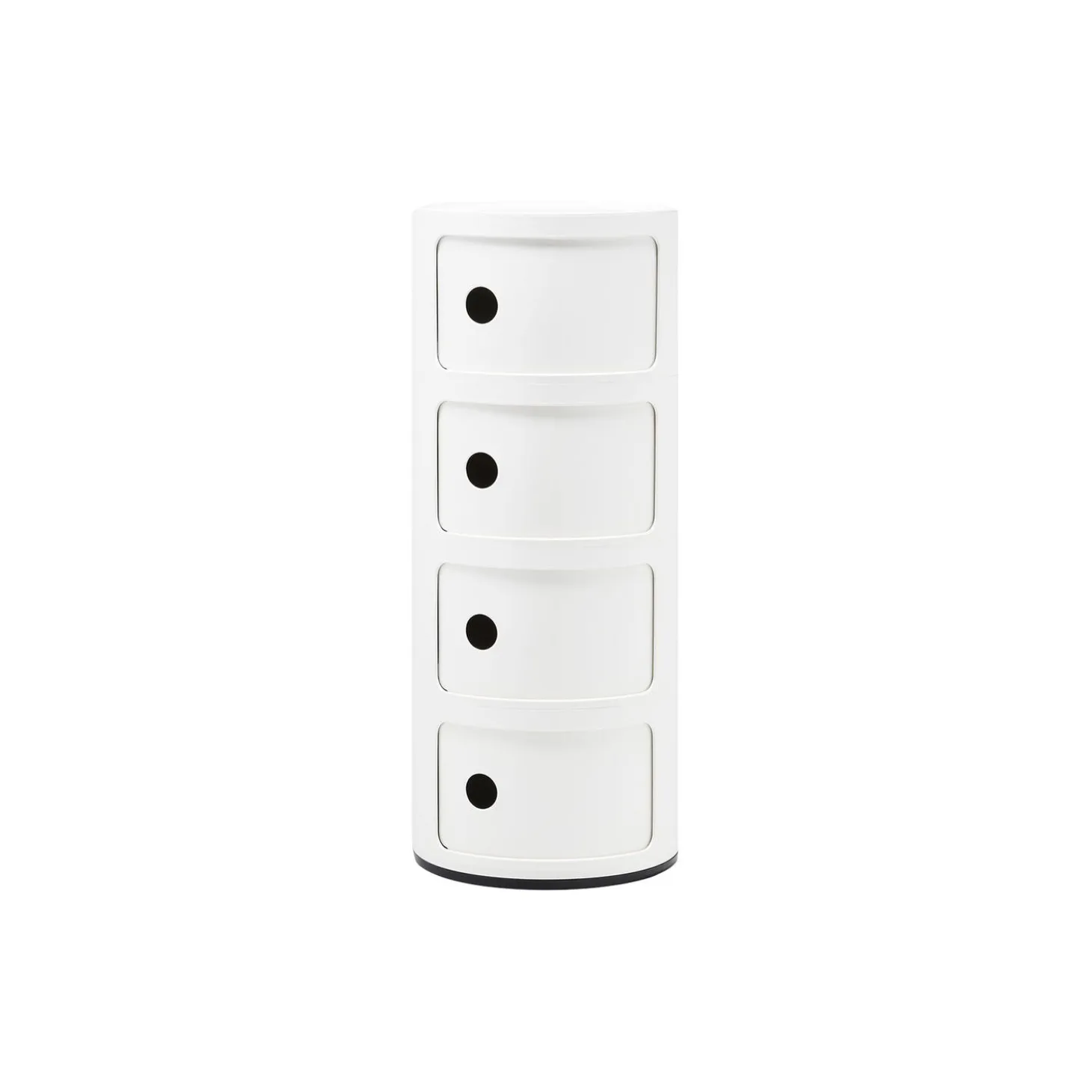 Componibili 4 elementi oppbevaringsbord, bianco