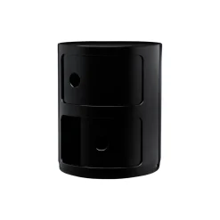 COMPONIBILI 2 ELEMENTI oppbevaringsbord, black