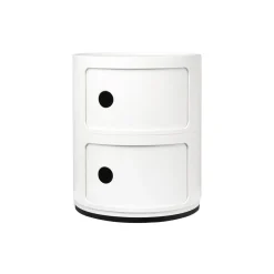 COMPONIBILI 2 ELEMENTI oppbevaringsbord, white