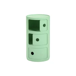 COMPONIBILI BIO 3 ELEMENTI oppbevaringsbord, green