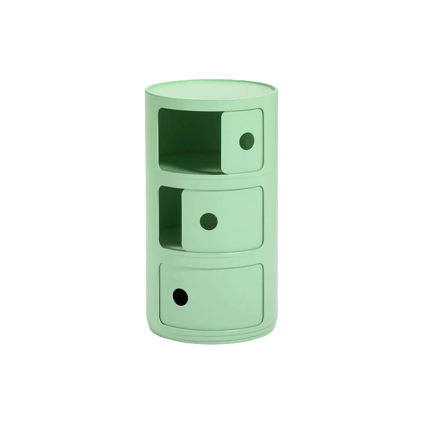 COMPONIBILI BIO 3 ELEMENTI oppbevaringsbord, green
