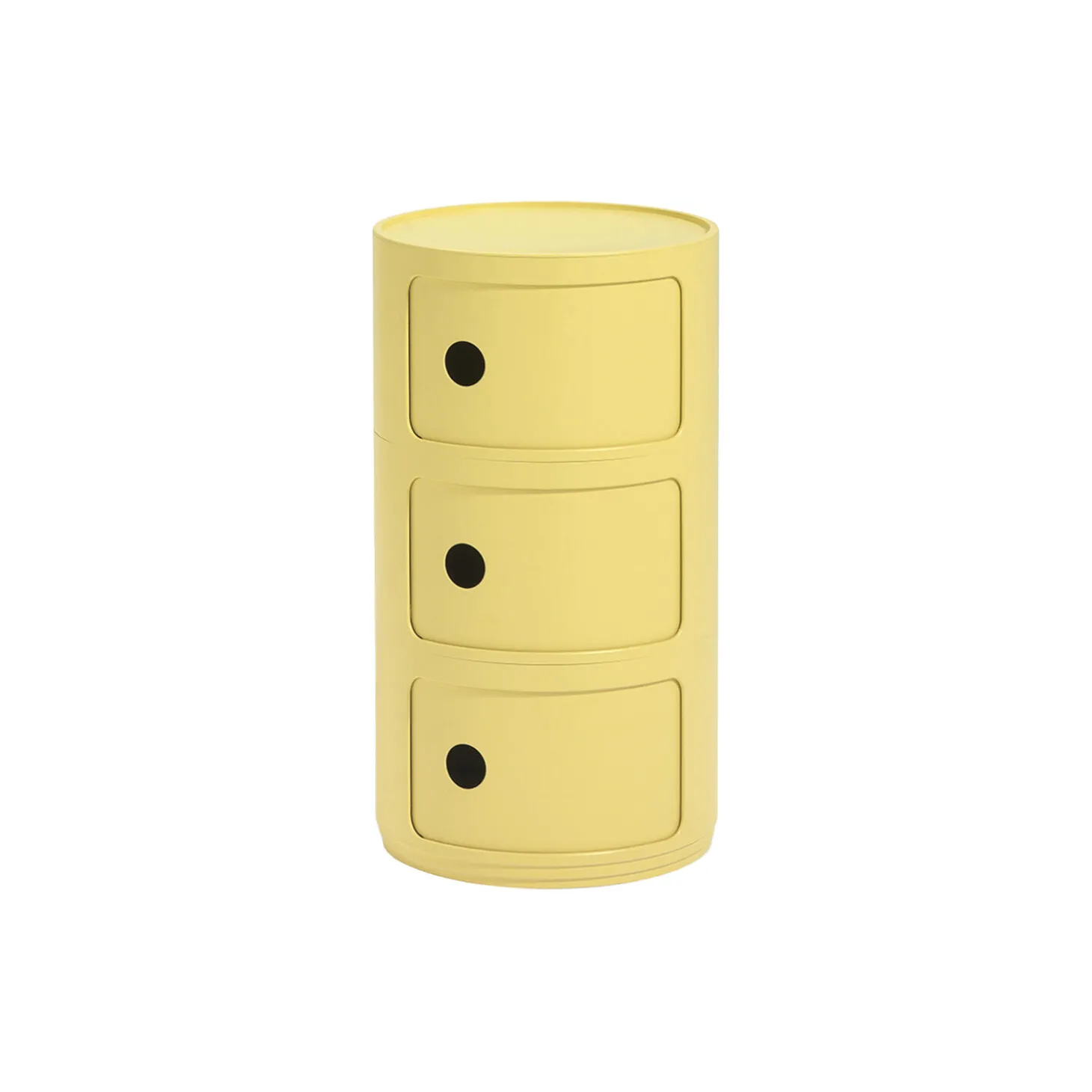 Componibili Bio 3 elementi oppbevaringsbord, giallo