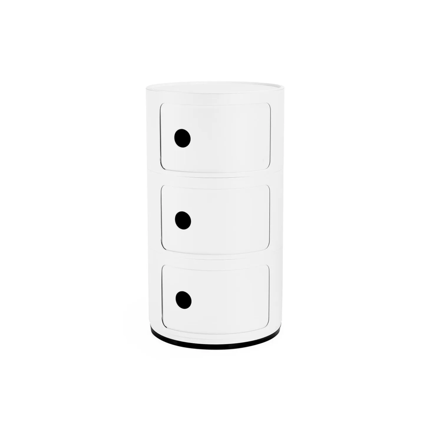 COMPONIBILI RECYCLED 3 ELEMENTI oppbevaringsbord, white