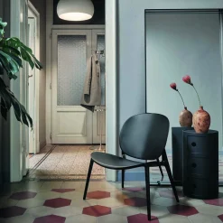COMPONIBILI RECYCLED 3 ELEMENTI oppbevaringsbord, black