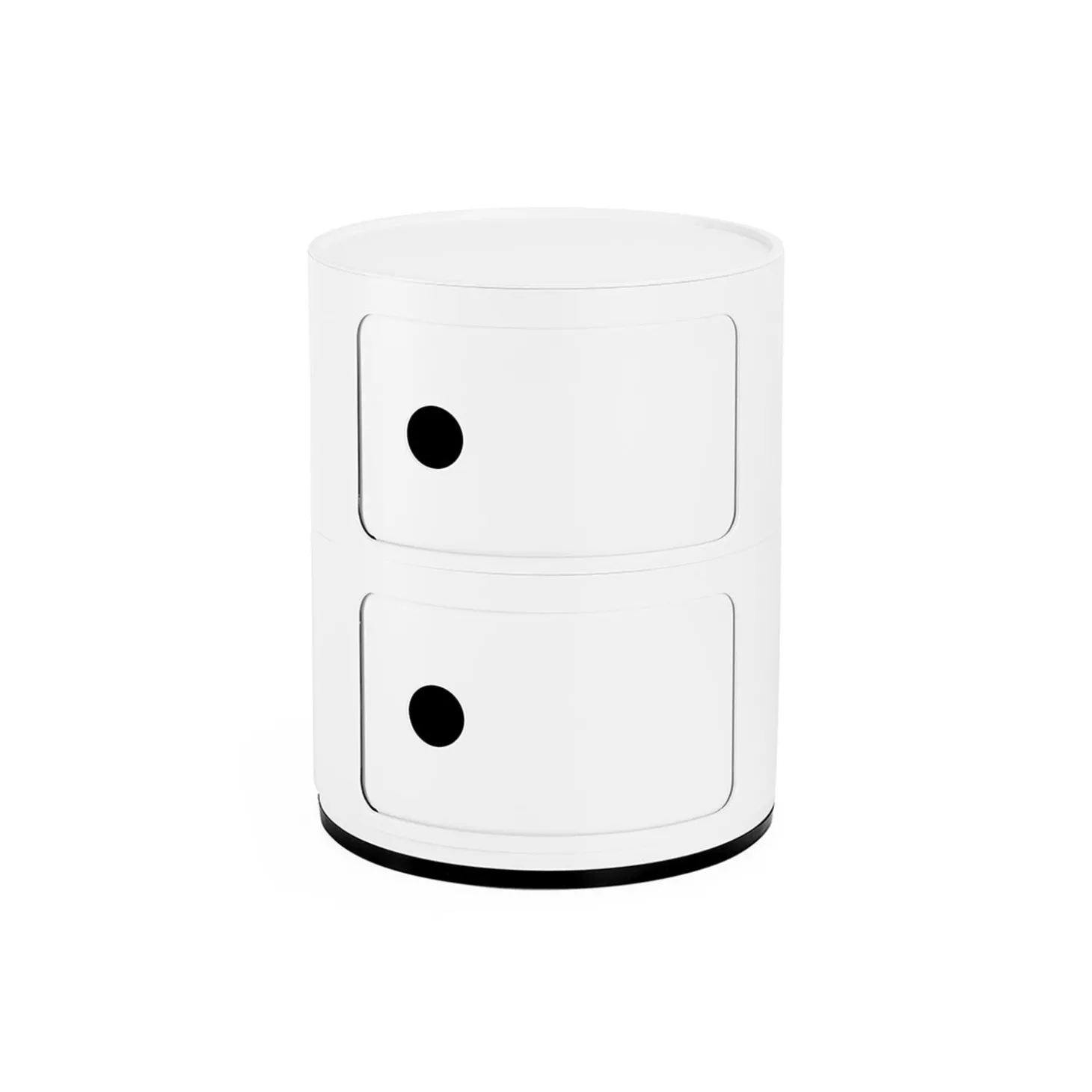 COMPONIBILI RECYCLED 2 ELEMENTI oppbevaringsbord, white