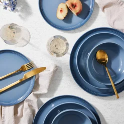 Coupe dyp tallerken, chambray