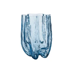 Crackle vase, recycled