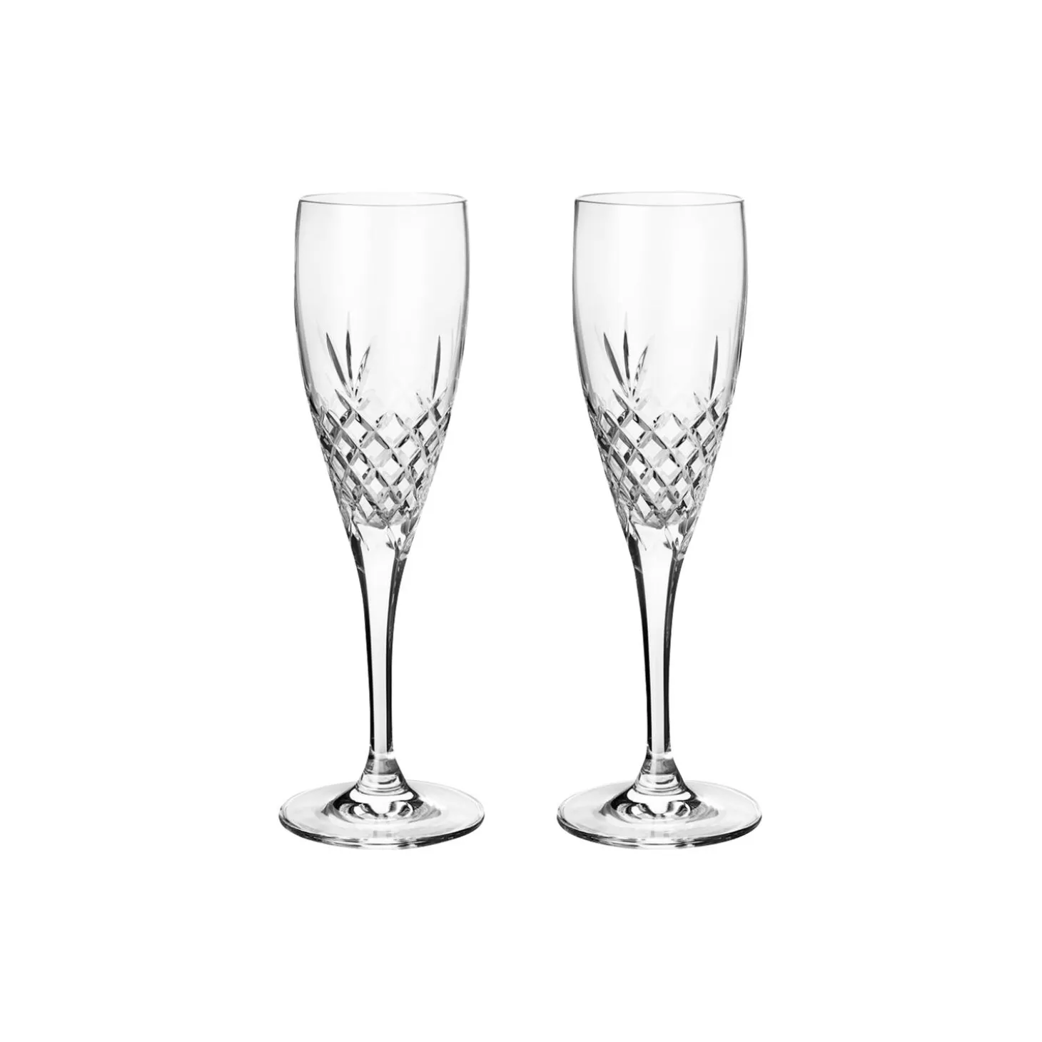 Crispy Celebration champagneglass 2 stk., klar