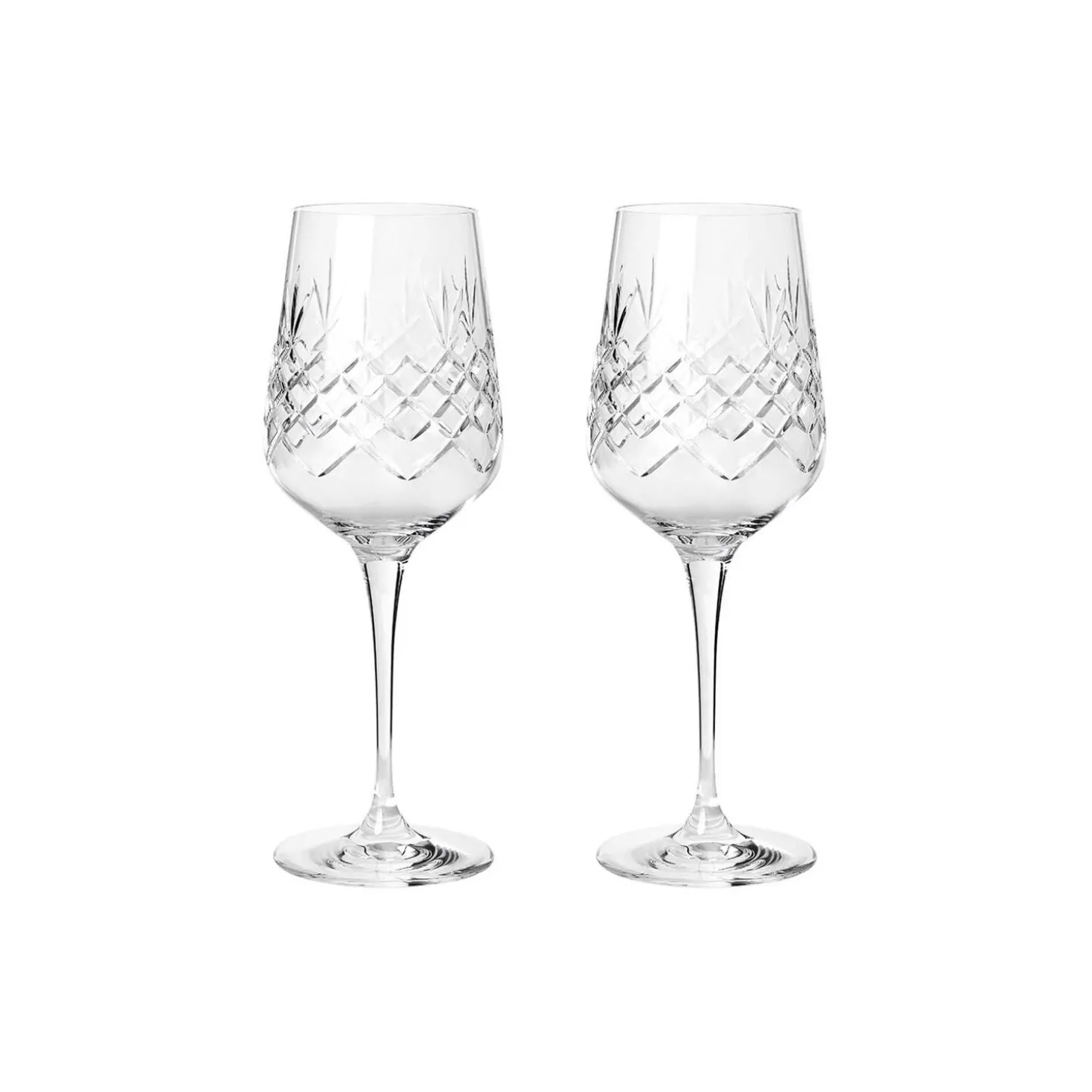 Crispy Madame hvitvinsglass 2 stk., klar