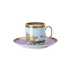 Cup/Saucer 4 tall, le jardin de versace