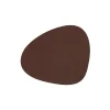 Curve spisebrikke, dark brown
