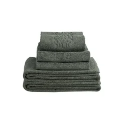 Damask frottéhåndkle, dusty army