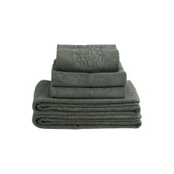 Damask frottéhåndkle, dusty army