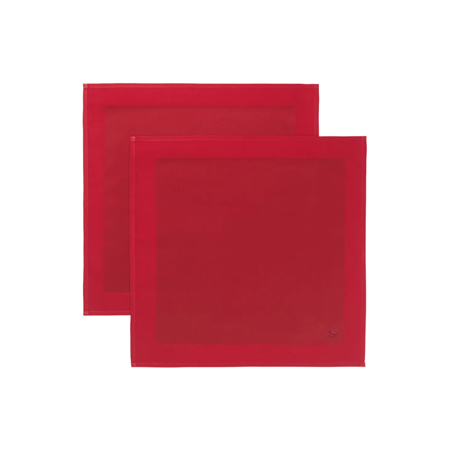 Damask servietter, deep red