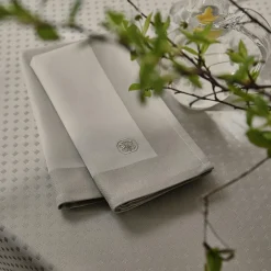Damask servietter, greige