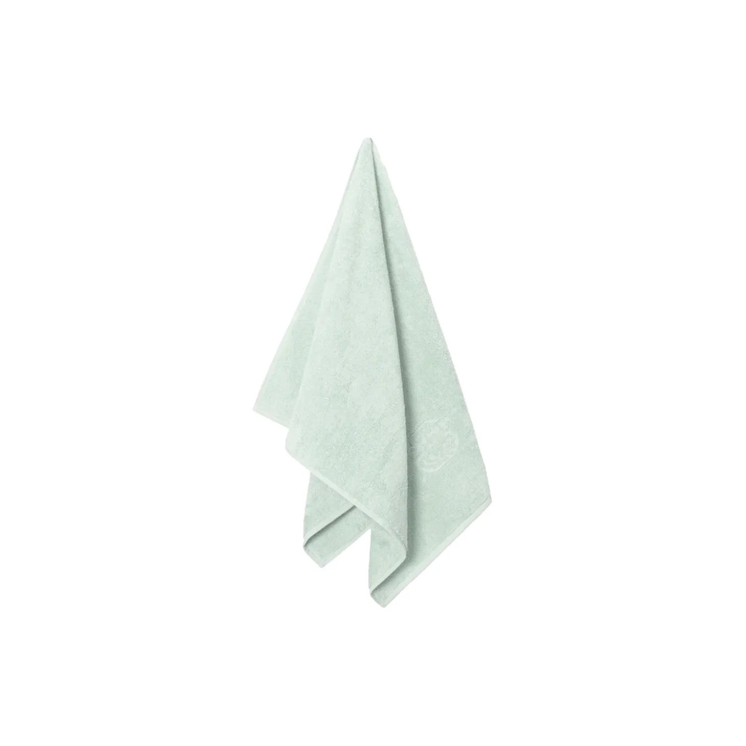 Damask Terry håndkle, glass green