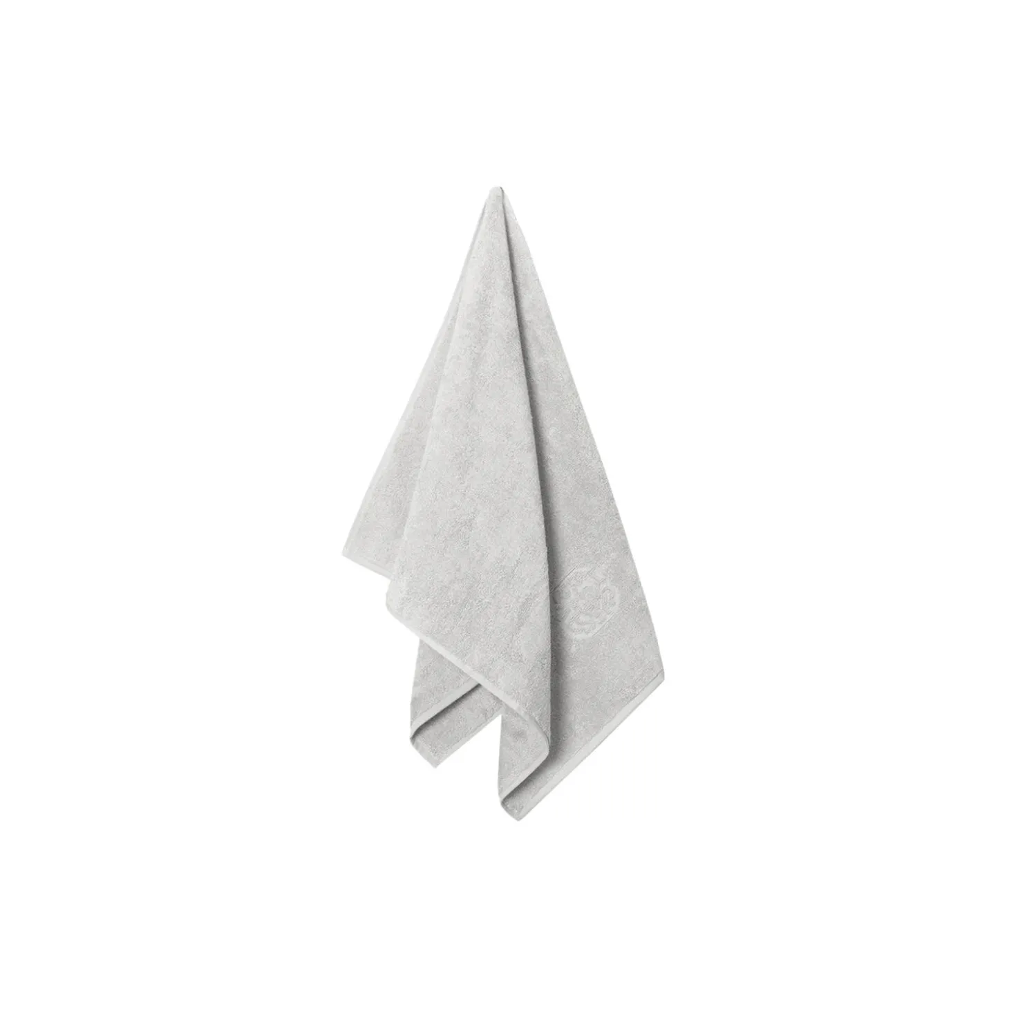 Damask Terry håndkle, platinium grey