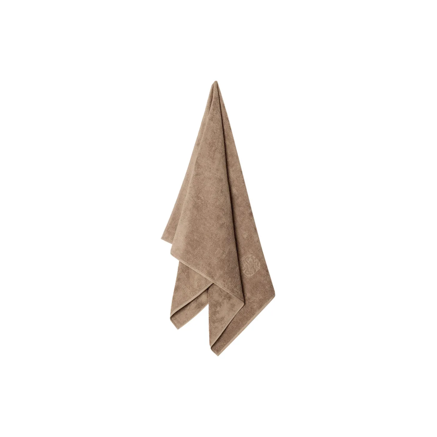 Damask Terry håndkle, walnut