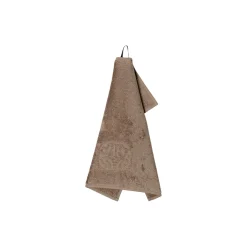 Damask Terry vaskeklut, walnut