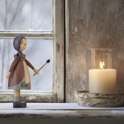 Den lille piken med svovelstikkene skulptur