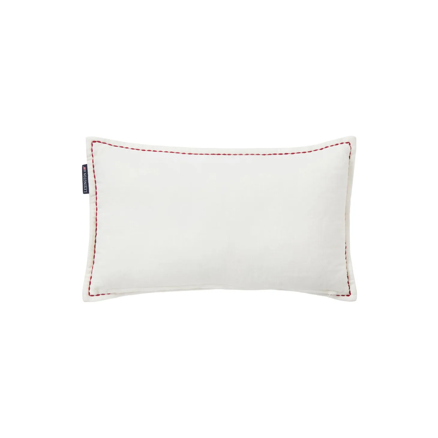 Dog Sleigh Velvet Pillow, white multi